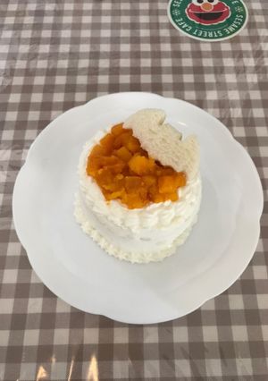 離乳食後期＊ハロウィン＊スマッシュケーキ-レシピのメイン写真
