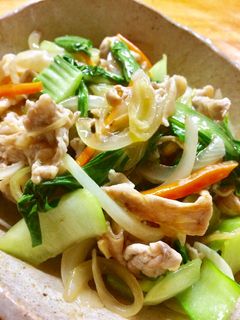 チンゲン菜の中華炒め-レシピのメイン写真