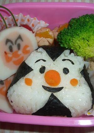 キャラ弁・おむすびマン弁当-レシピのメイン写真