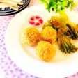 揚げない☆ひとくちバター醤油コロッケ♬