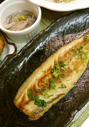 塩サバネギ酢焼き-レシピのメイン写真