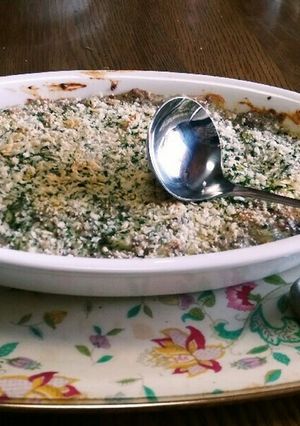 南瓜と合挽き肉のホワイトソースグラタン☺-レシピのメイン写真