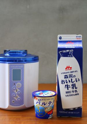 パルテノ（加糖）で簡単！ヨーグルト作り-レシピのメイン写真