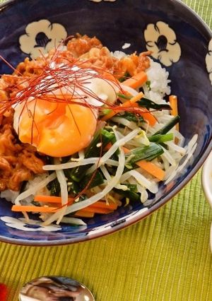 韓国風ピリ辛丼(透析食)-レシピのメイン写真