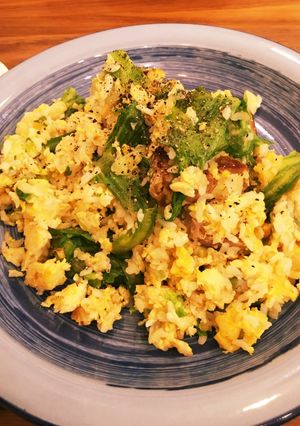 レタスたっぷり焼豚チャーハン-レシピのメイン写真