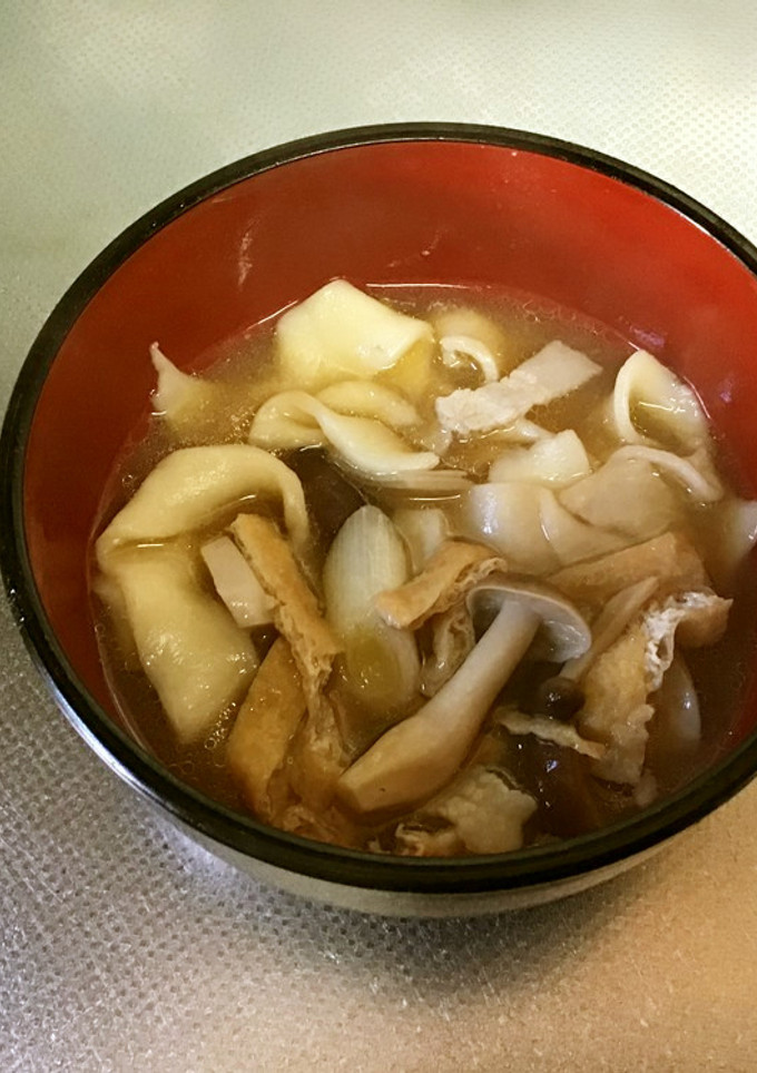 煮込みうどんの作り方 (群馬県安中市)-レシピのメイン写真