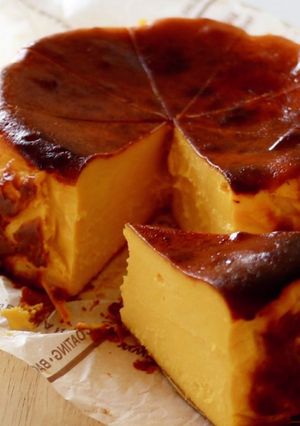 かぼちゃのバスクチーズケーキ-レシピのメイン写真