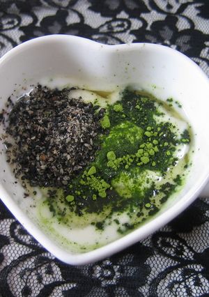 抹茶✿ごま✿ヨーグルト-レシピのメイン写真