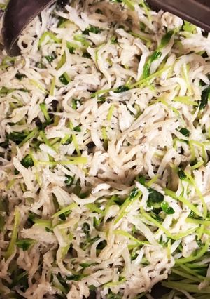 シラスと豆苗の炒め物-レシピのメイン写真