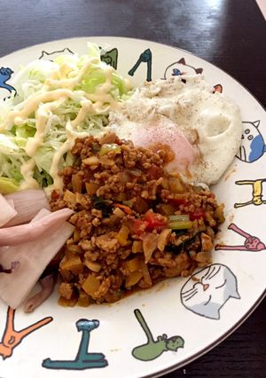 秋のキーマ風カレー-レシピのメイン写真