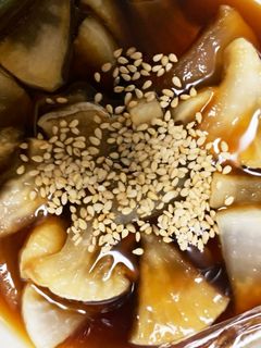 レンジで簡単干し大根の浅漬け-レシピのメイン写真