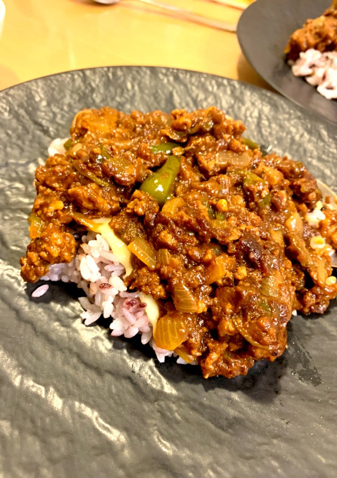 ワインで簡単キーマカレー-レシピのメイン写真