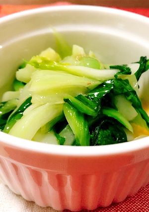簡単！チンゲン菜のナムル-レシピのメイン写真