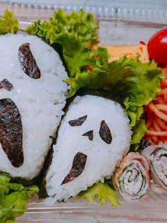 スクリーム おにぎり キャラ弁♪♪-レシピのメイン写真