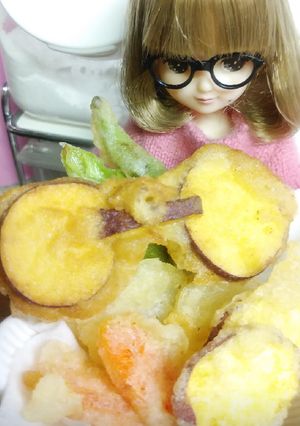 リカちゃん♡おばけのてんぷらꕤ*.ﾟ-レシピのメイン写真