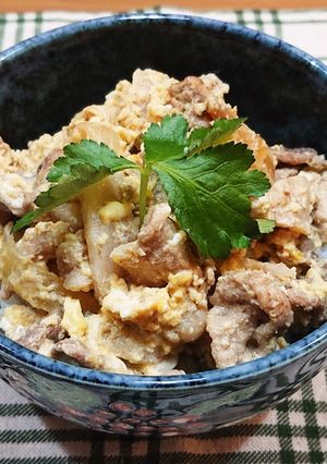 定番簡単☆他人丼(メインは豚肉で)-レシピのメイン写真