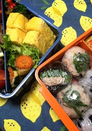 秋のピクニック弁当(彼も大絶賛)-レシピのメイン写真