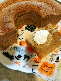 ふわふわココアシフォンケーキ.:*♡ -レシピのメイン写真