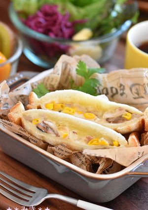 グラタンホットサンド☆-レシピのメイン写真