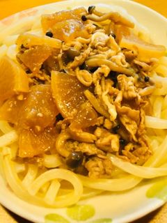 リメイク♪豚バラ大根☆うどん-レシピのメイン写真