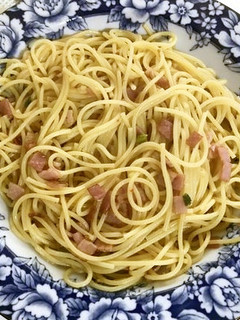 超簡単!和風パスタ(焼豚チャーハンの素)-レシピのメイン写真