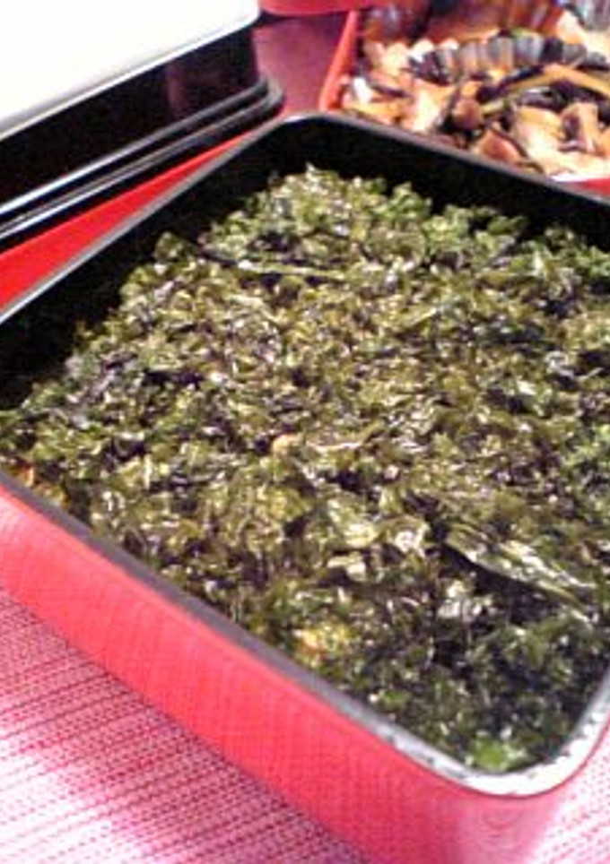 青さのり弁当。-レシピのメイン写真
