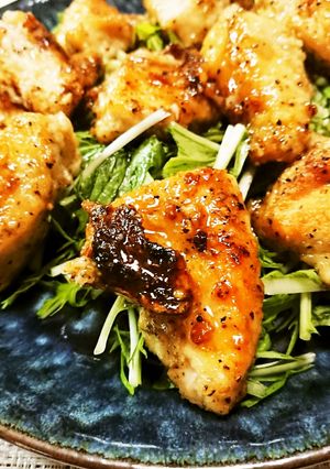 甘酢で美味しい鶏胸肉焼き-レシピのメイン写真