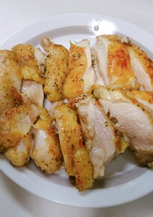 鶏もも肉のパリパリ焼き-レシピのメイン写真