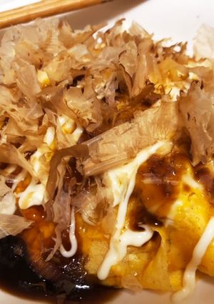 超簡単 キャべ玉焼き おやつにも!◎-レシピのメイン写真