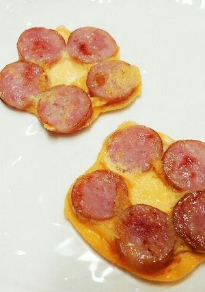 お弁当に！卵とウインナーのお花-レシピのメイン写真