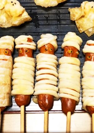 ハロウィン　フランクフルト-レシピのメイン写真