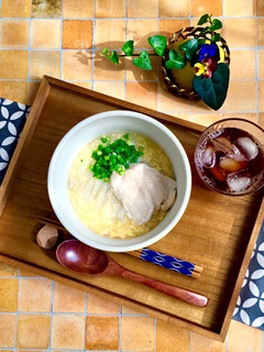 鶏がらスープで☆簡単な親子フォー☆-レシピのメイン写真