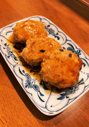 腹ペコ男子パクパク！照り焼き鳥つくね-レシピのメイン写真