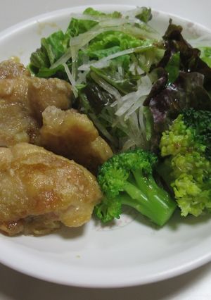 鶏の唐揚げ(マーマレードソース)-レシピのメイン写真