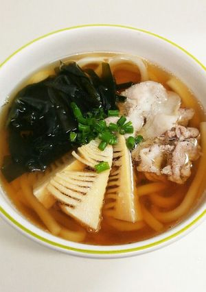 簡単♪美味しい☆若竹煮と肉うどん-レシピのメイン写真