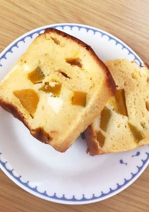 かぼちゃとクリームチーズのパウンドケーキ-レシピのメイン写真
