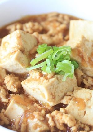 胃にやさしい煮込んでつくる麻婆豆腐-レシピのメイン写真