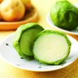 桑抹茶のじゃがいも饅頭♪