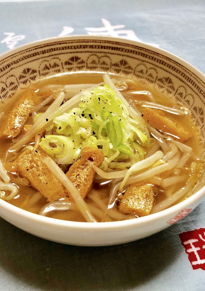薄揚げともやしの中華風スープ♡-レシピのメイン写真