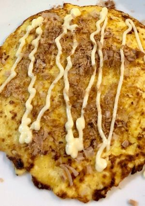 【ロカボ】豆腐 de お好み焼き(豚玉)-レシピのメイン写真