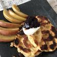 米粉でベルギーワッフル風