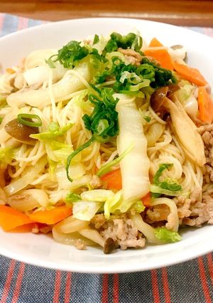 簡単！焼きそうめん-レシピのメイン写真