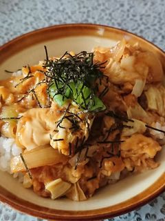簡単!卵とじ丼-レシピのメイン写真