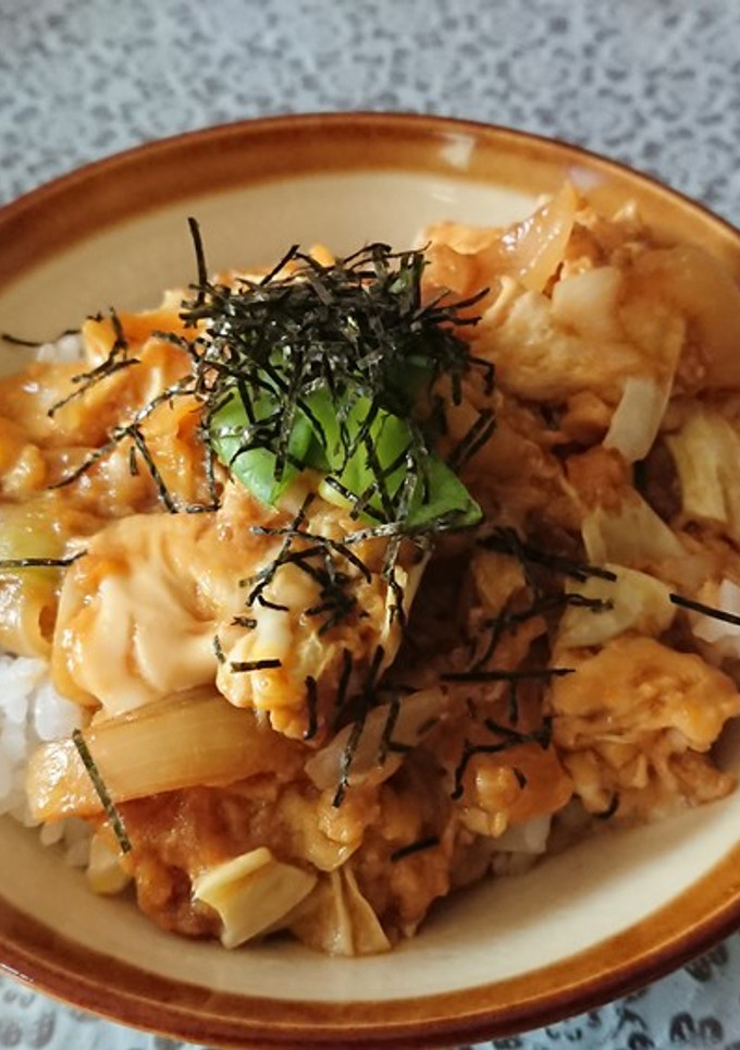 簡単！卵とじ丼-レシピのメイン写真