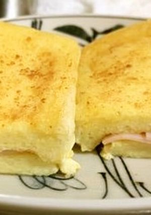 パンに旨みが凝縮！ホットハムサンド-レシピのメイン写真