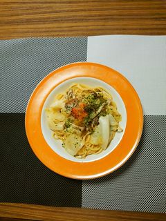 ヨウサマの減塩キャベツ&あさりバスタ-レシピのメイン写真