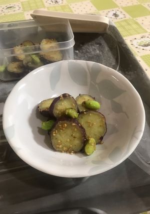 サツマイモと枝豆の炒めもの-レシピのメイン写真