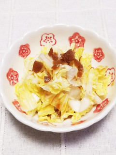 生姜たれで♪レンジでチン 白菜のお浸し-レシピのメイン写真