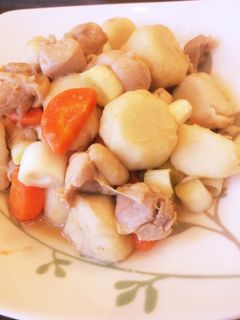 ほっこり里芋と鶏もも肉の煮物♪みそ味-レシピのメイン写真