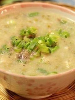 緑豆おかゆ-レシピのメイン写真